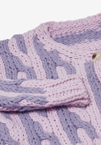 ebeeza Knit Cardigan in Purple