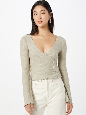 VERO MODA Shirt in Beige: voorkant