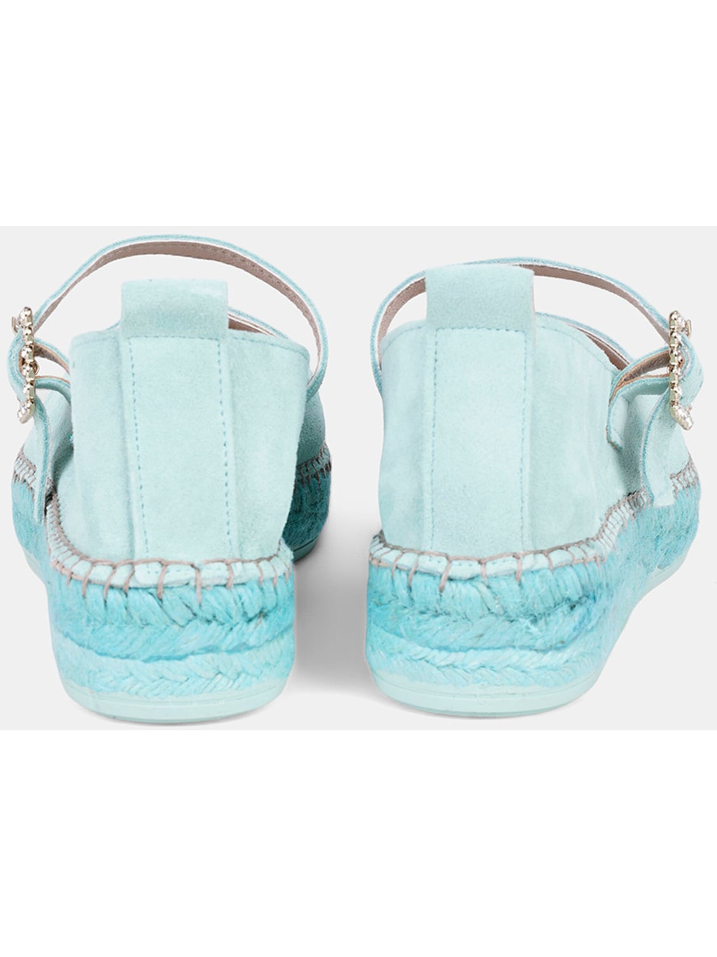 Desa Classic Flats 'Slipper' in Green