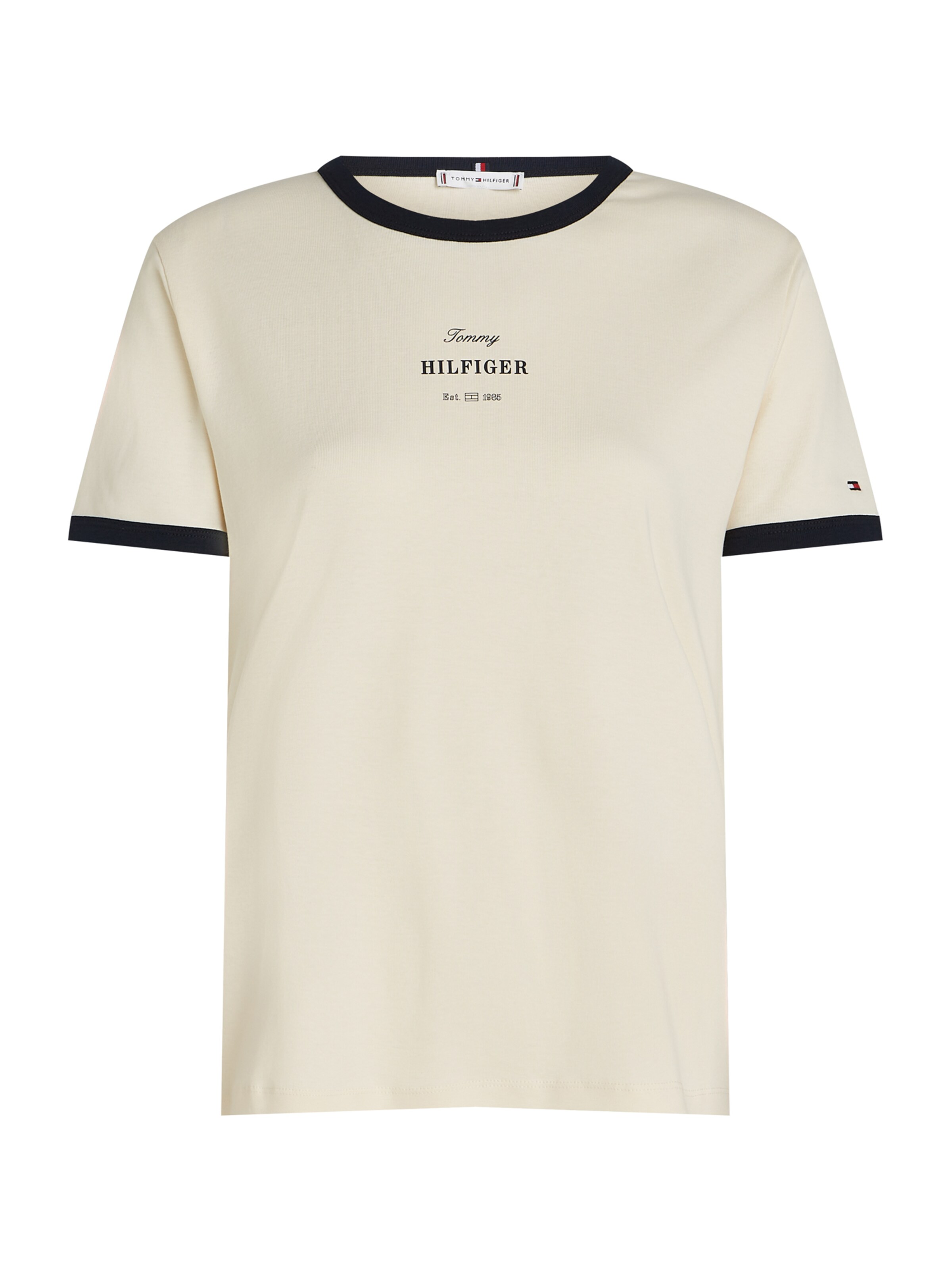 TOMMY HILFIGER Koszulka w kolorze beżowy: przód