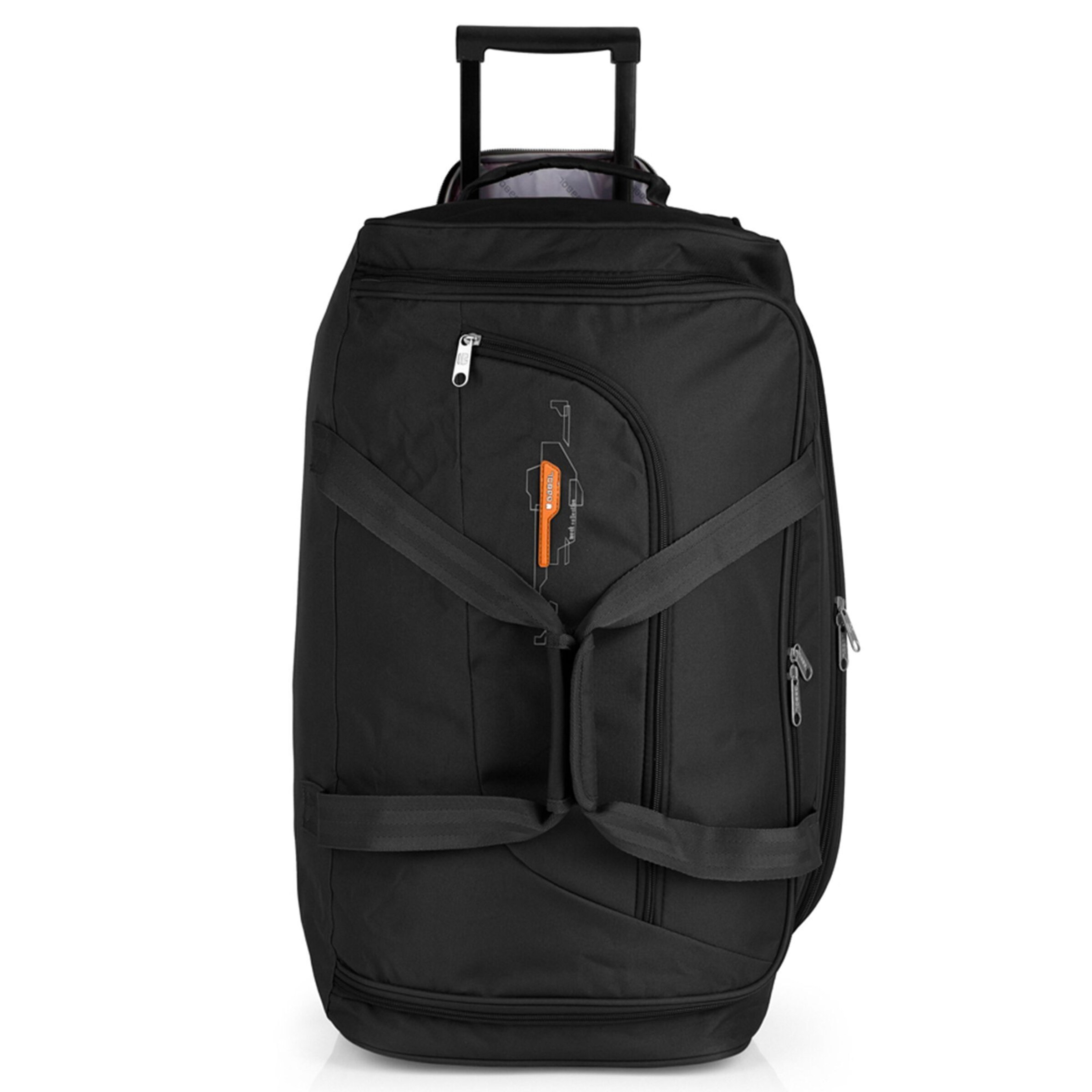 Gabol Reistas 'Week Eco' in Zwart: voorkant