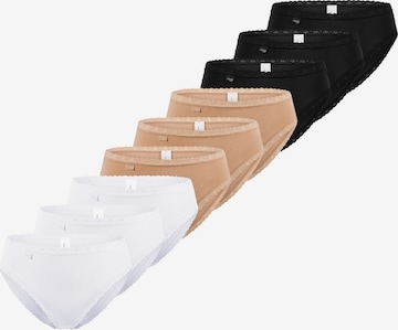 SLOGGI Slip '24/7 Cotton Lace' in Mixed colours: front