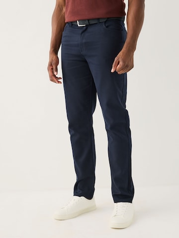 Next Слим Штаны в Синий: спереди