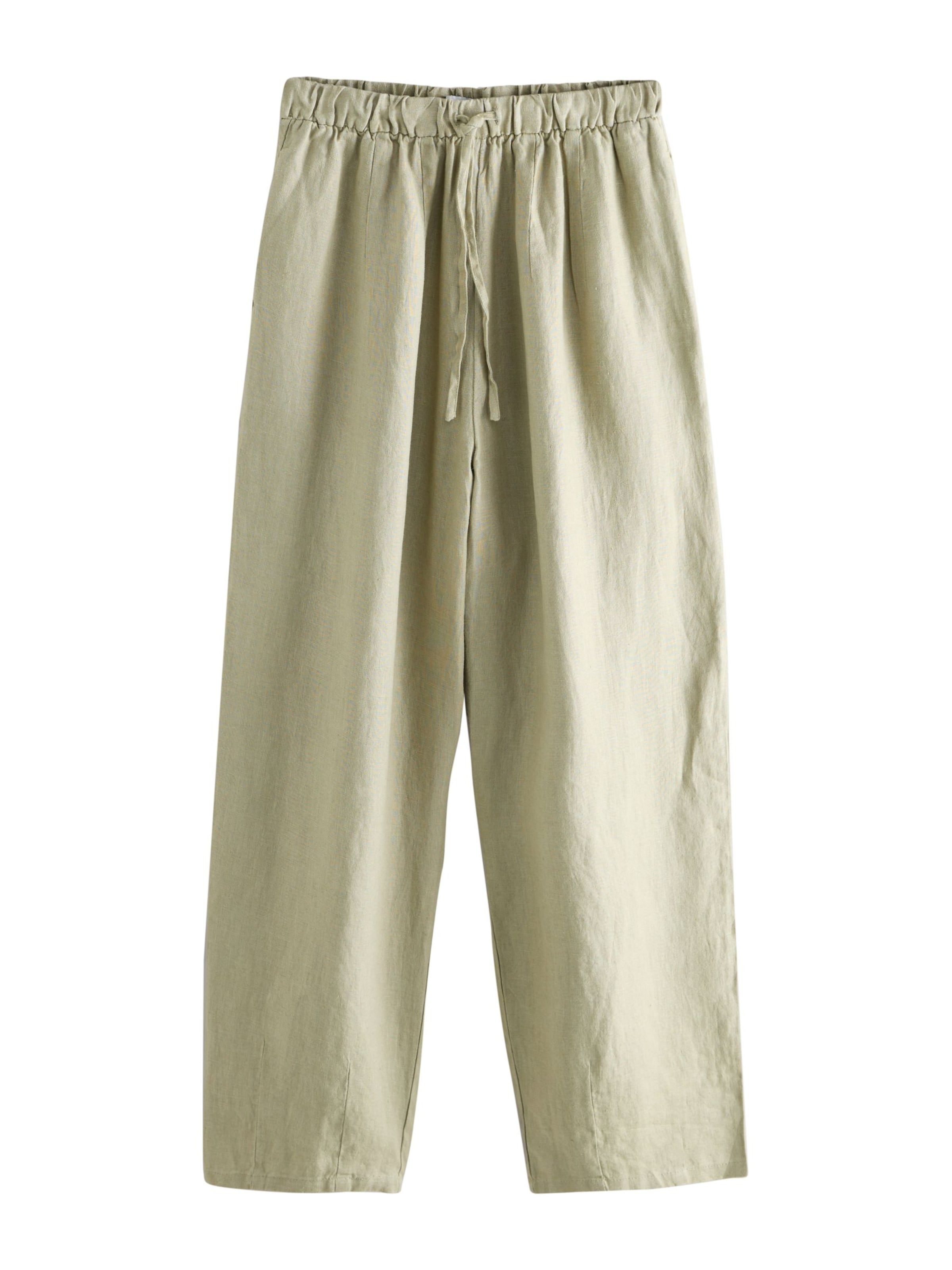 Next Loosefit Hose 'N. Premium' in Grün: Vorderseite