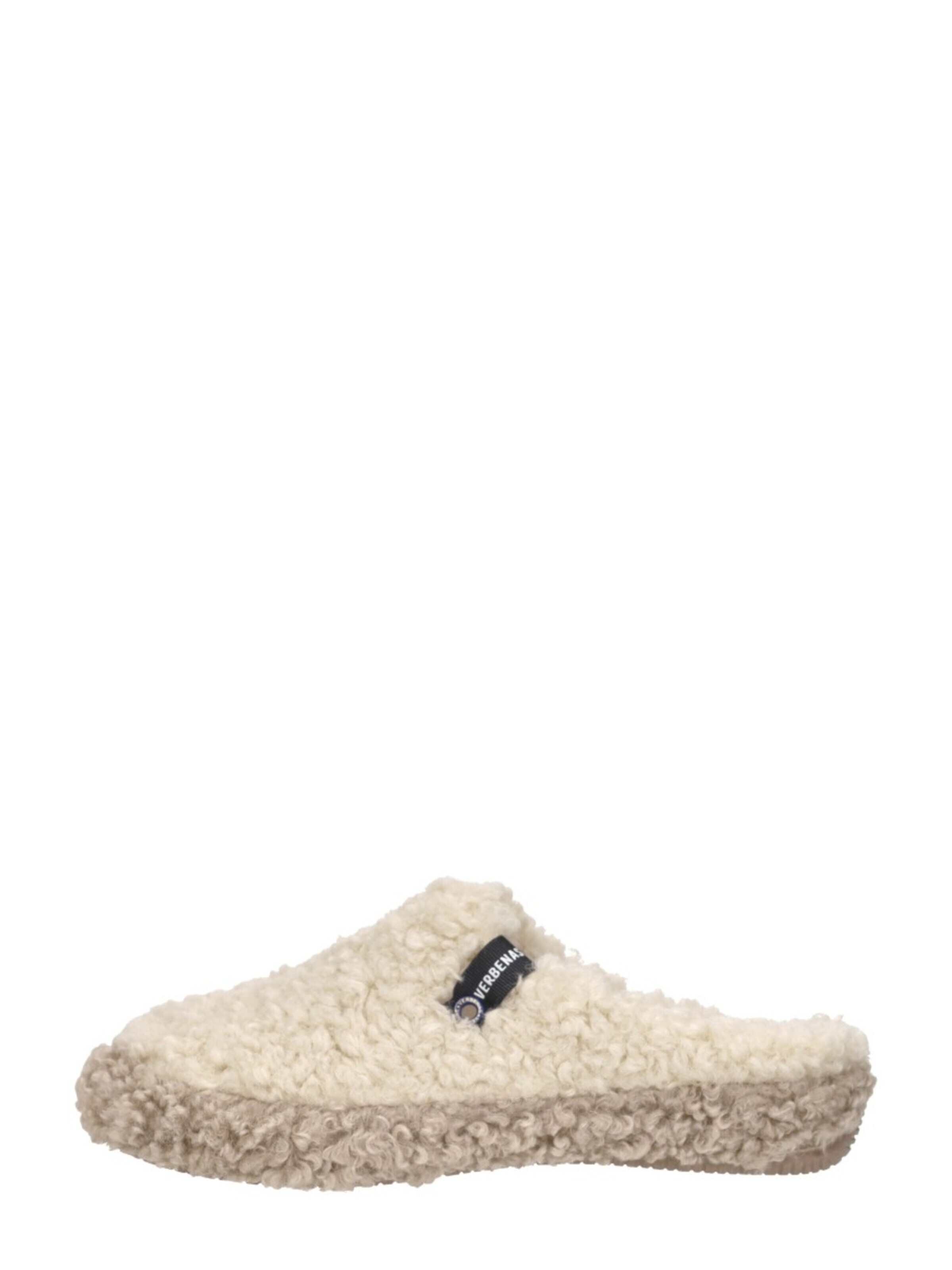 VERBENAS Huisschoenen 'Yuma Curly' in Beige