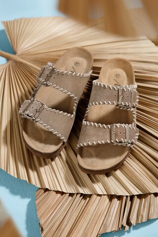 Aniston Pantolette in Grau