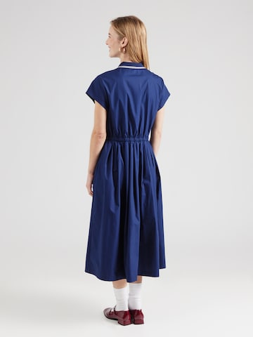 Robe-chemise UNITED COLORS OF BENETTON en bleu