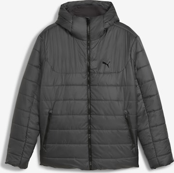 PUMA Sportjacke in Grau: Vorderseite
