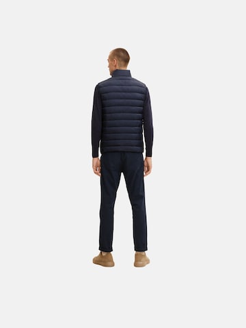 Gilet TOM TAILOR en bleu