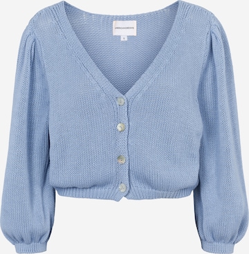 americandreams Strickjacke 'Manda' in Blau: Vorderseite