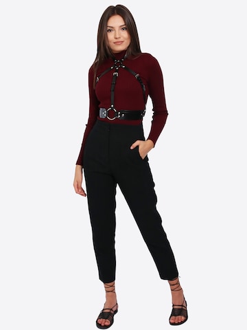 Haute Cuir Bælte i sort