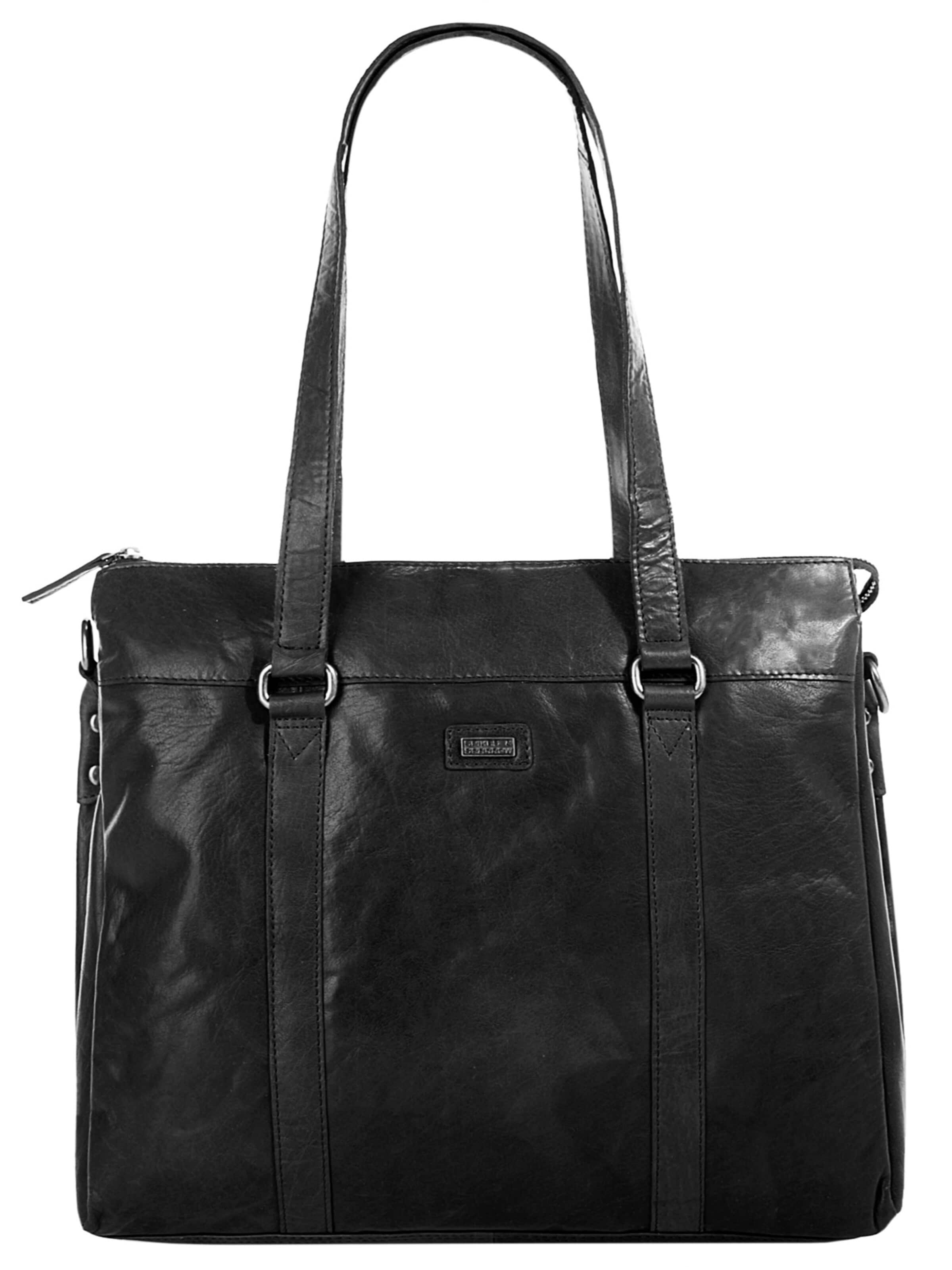 Spikes & Sparrow - Shopper en negro: frente