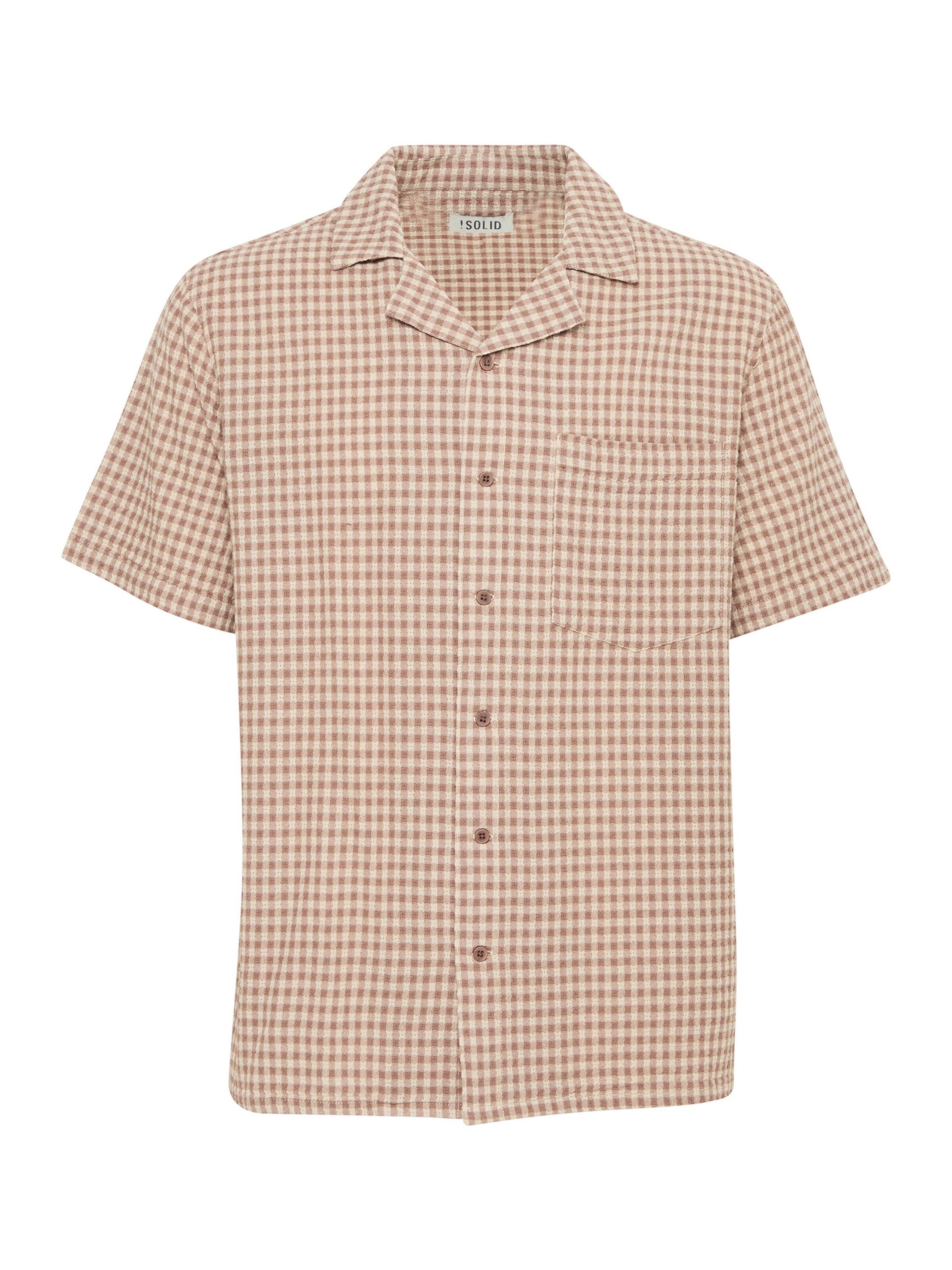 Comfort fit Camicia ' SDORLANDO ' di !Solid in marrone: frontale