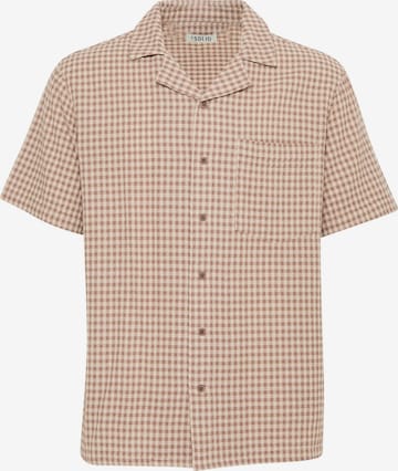 Chemise ' SDORLANDO ' !Solid en marron : devant