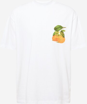 T-Shirt TOPMAN en blanc : devant