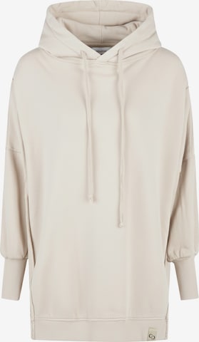 Cotton Candy Hoodie in Weiß: Vorderseite