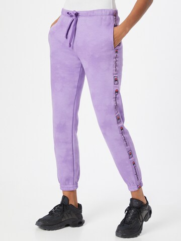 Champion Authentic Athletic Apparel Tapered Hose in Lila: predná strana