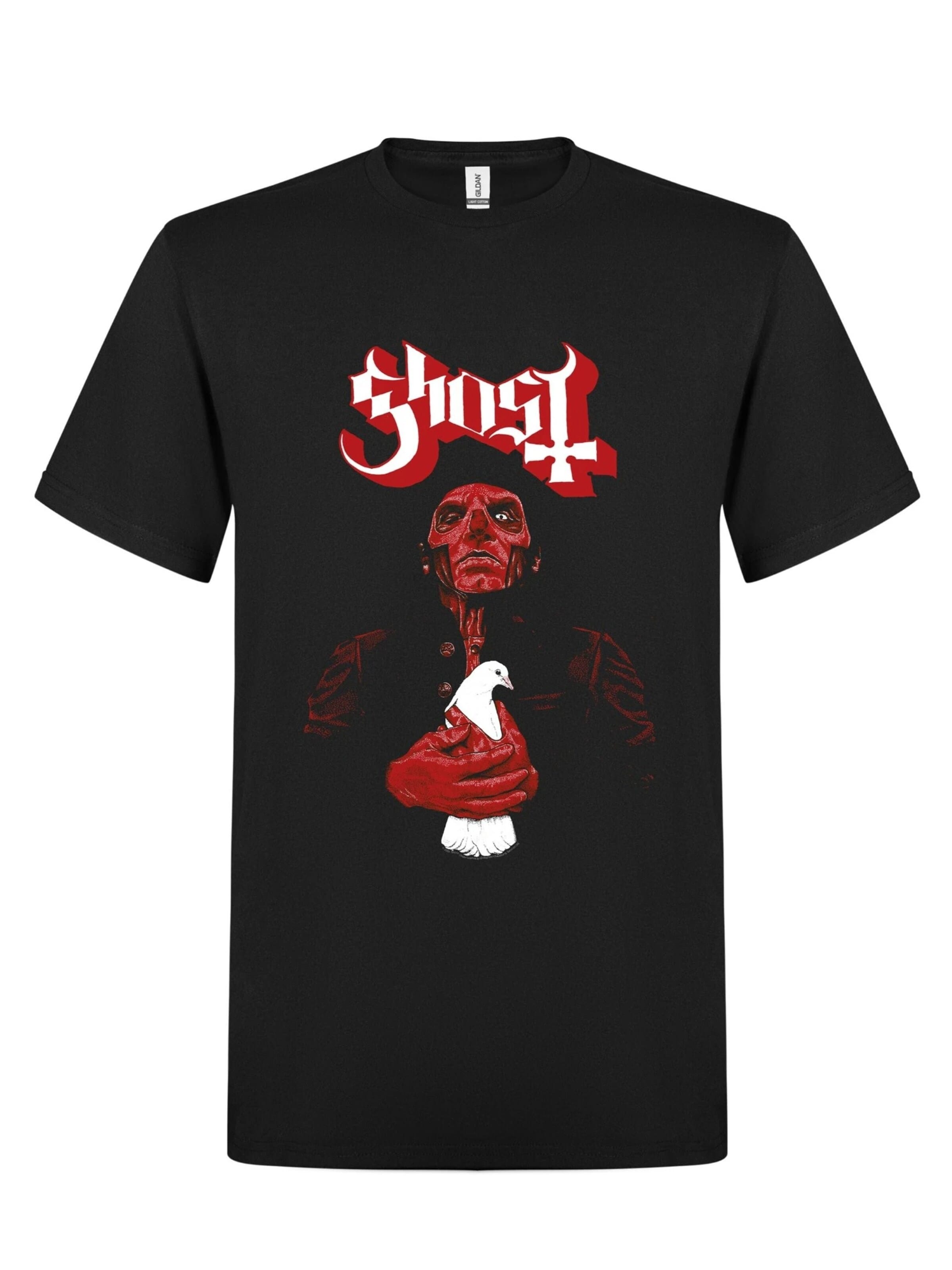 Ghost Shirt 'Ghost Papa Dove T-Shirt' in Black: front