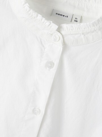 NAME IT - Blusa 'FANEA' em branco