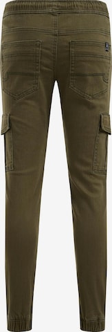 WE Fashion Regular Trousers in Green