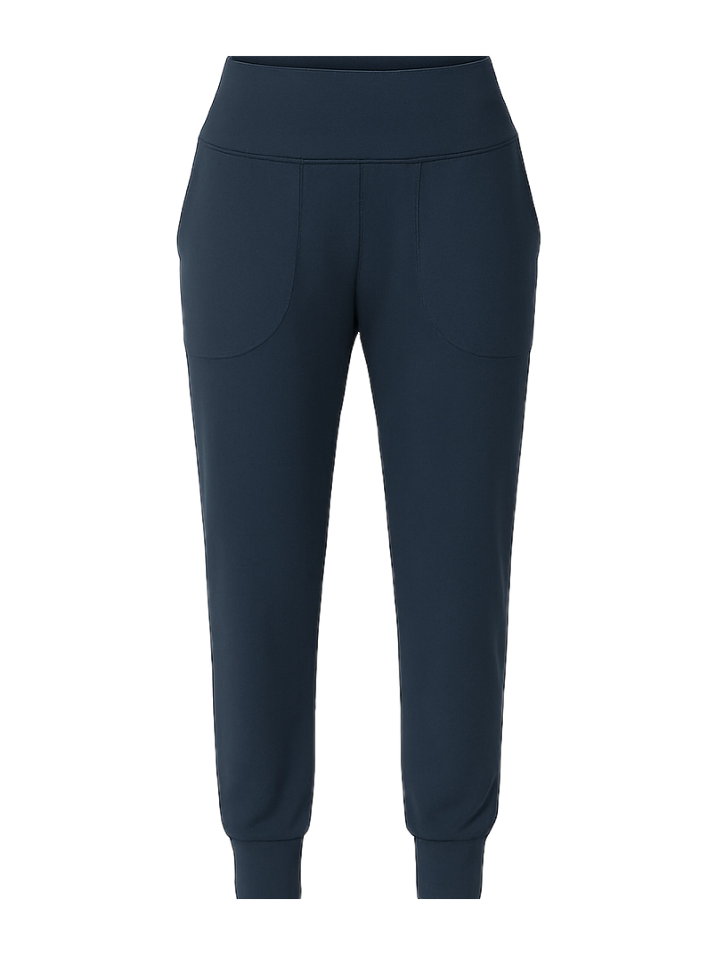 C&City Tapered Trousers in Blue: front
