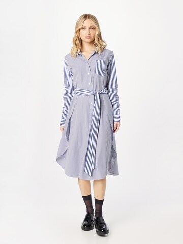 Robe-chemise Lauren Ralph Lauren en bleu : devant