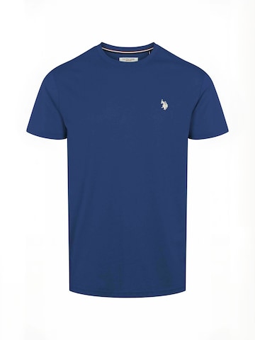 U.S. POLO ASSN. Overhemd ' UMArjun ' in Blauw: voorkant