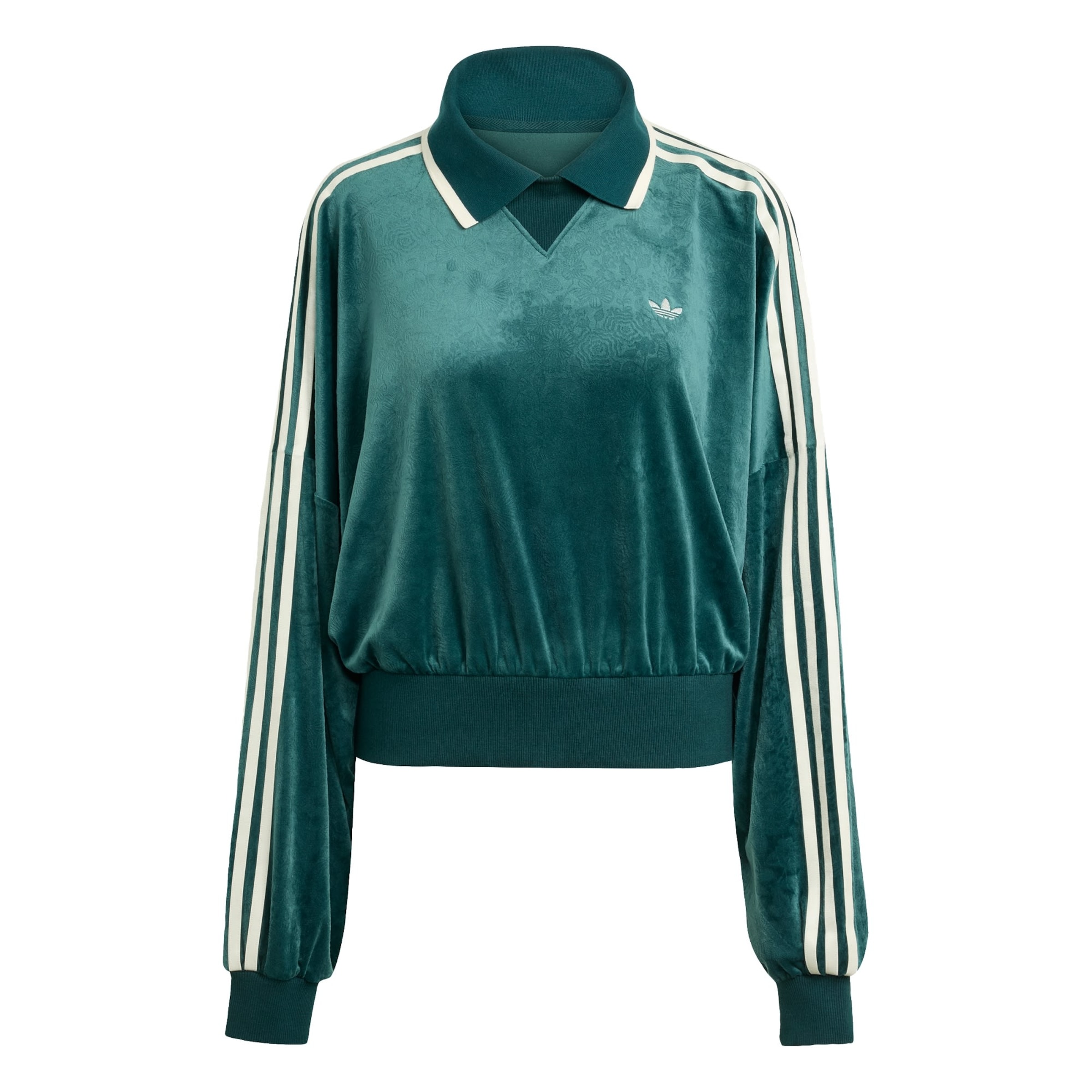 ADIDAS ORIGINALS Sweatshirt 'Adidas Originals x Liberty London' in Groen: voorkant