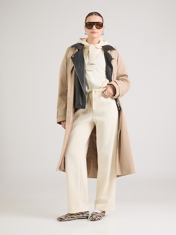 PIECES Широкий Штаны 'PCCHILLI' в Белый