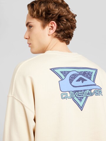 QUIKSILVER Sweatshirt i beige