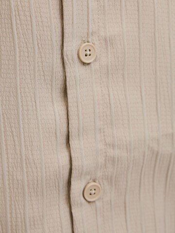 Coupe regular Chemise Jack & Jones Junior en beige