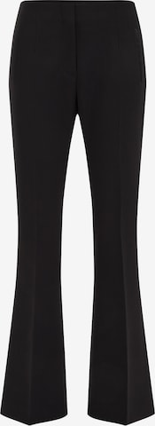 juoda WE Fashion Kliošinis Kelnės su kantu: priekis