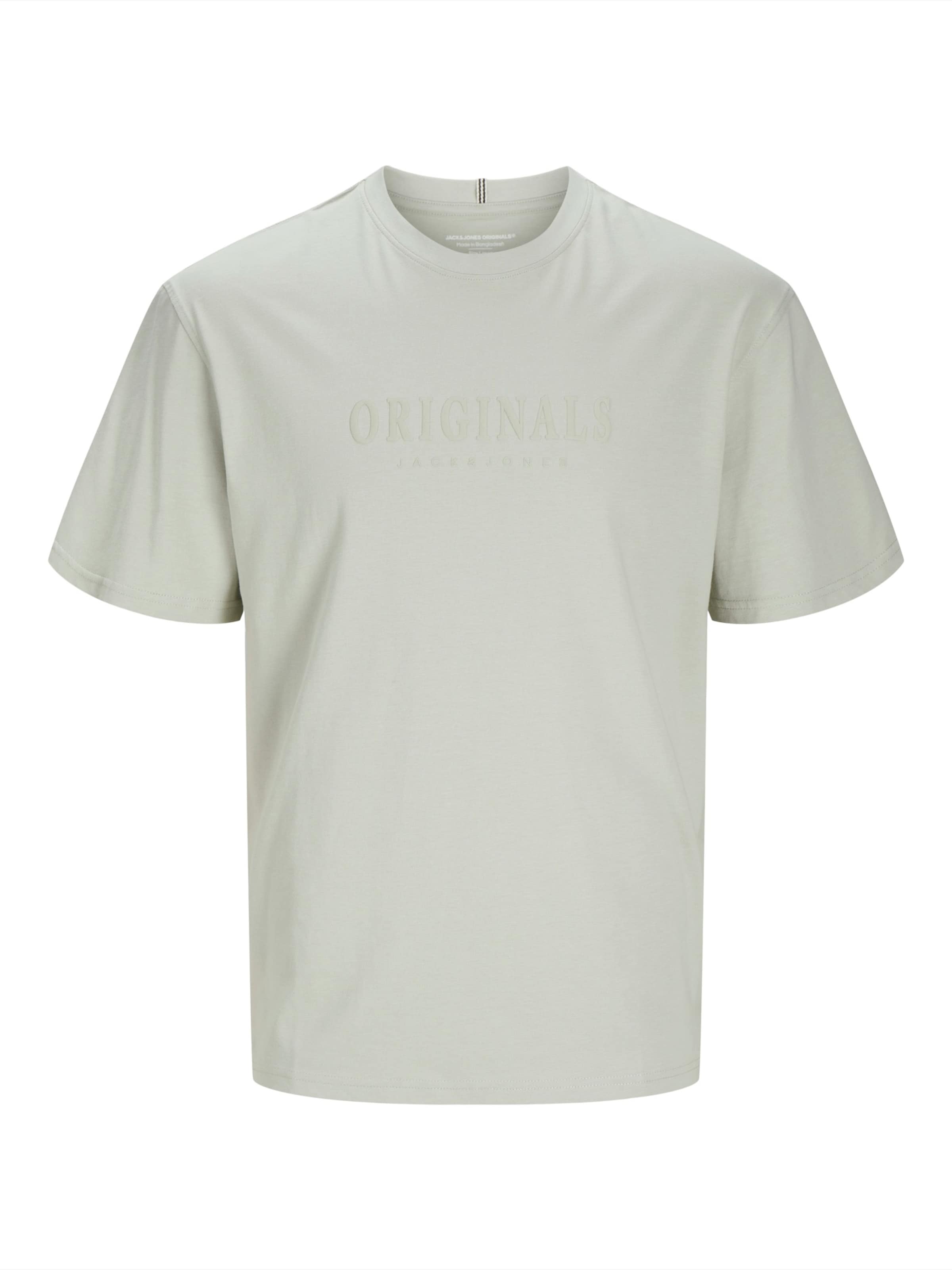 JACK & JONES Футболка 'JWHFREDERIKSBERG' в Серый: спереди