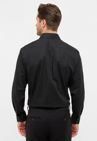 ETERNA Regular fit Zakelijk overhemd in Zwart