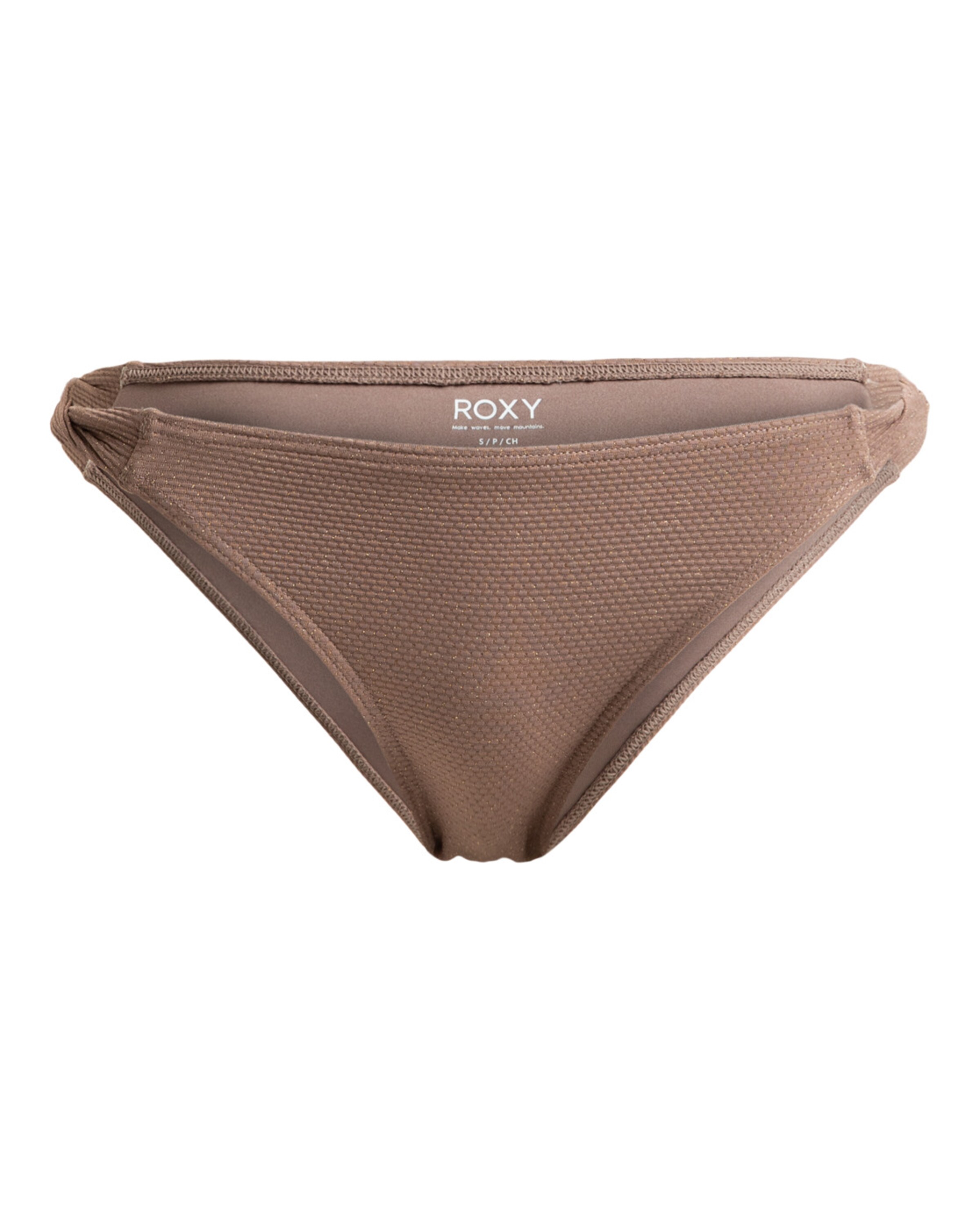 ROXY Bas de bikini 'Lasca' en taupe, Vue avec produit