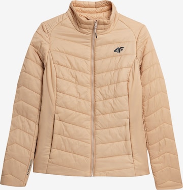 4F Athletic Jacket in Beige: front