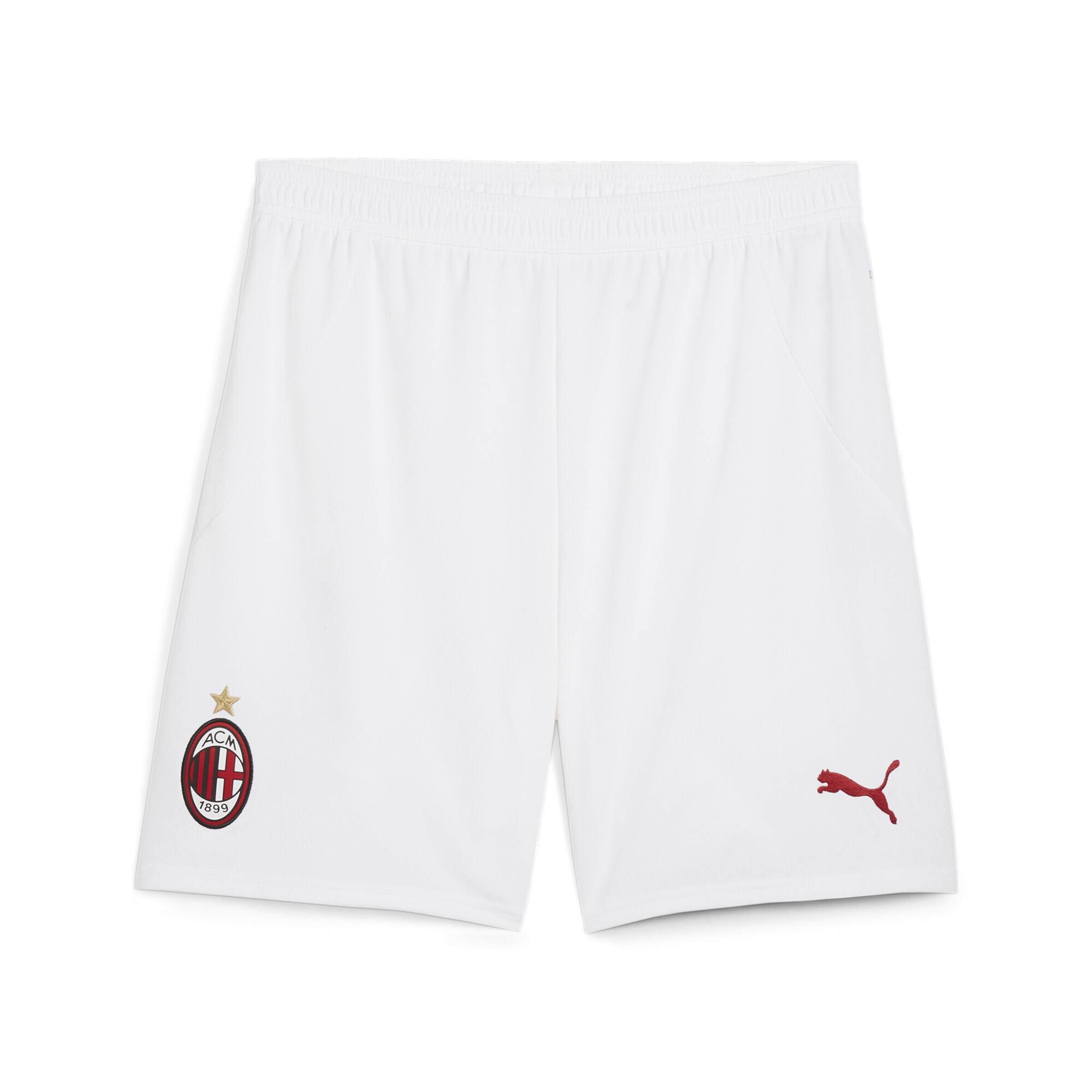 Regular Pantalon de sport 'AC Milan 24/25' PUMA en blanc : devant