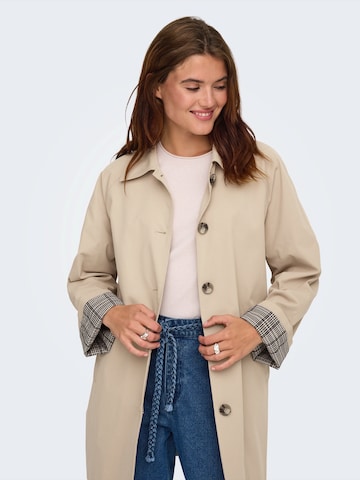 Manteau mi-saison 'ONLORCHID' ONLY en beige