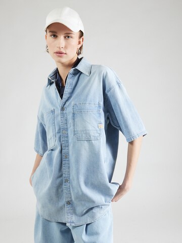 G-Star RAW Blouse 'Venture' in Blue: front