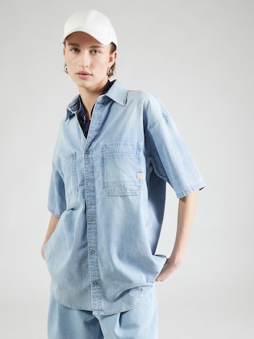 G-Star RAW Blouse 'Venture' in Blue: front