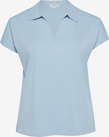 s.Oliver Poloshirt in Blau: Vorderseite
