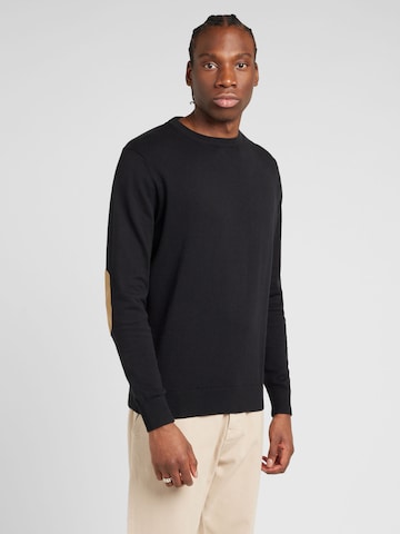 bugatti Pullover in Schwarz: predná strana