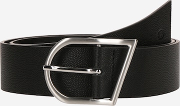 TOM TAILOR Belt 'REMI' in Black: front