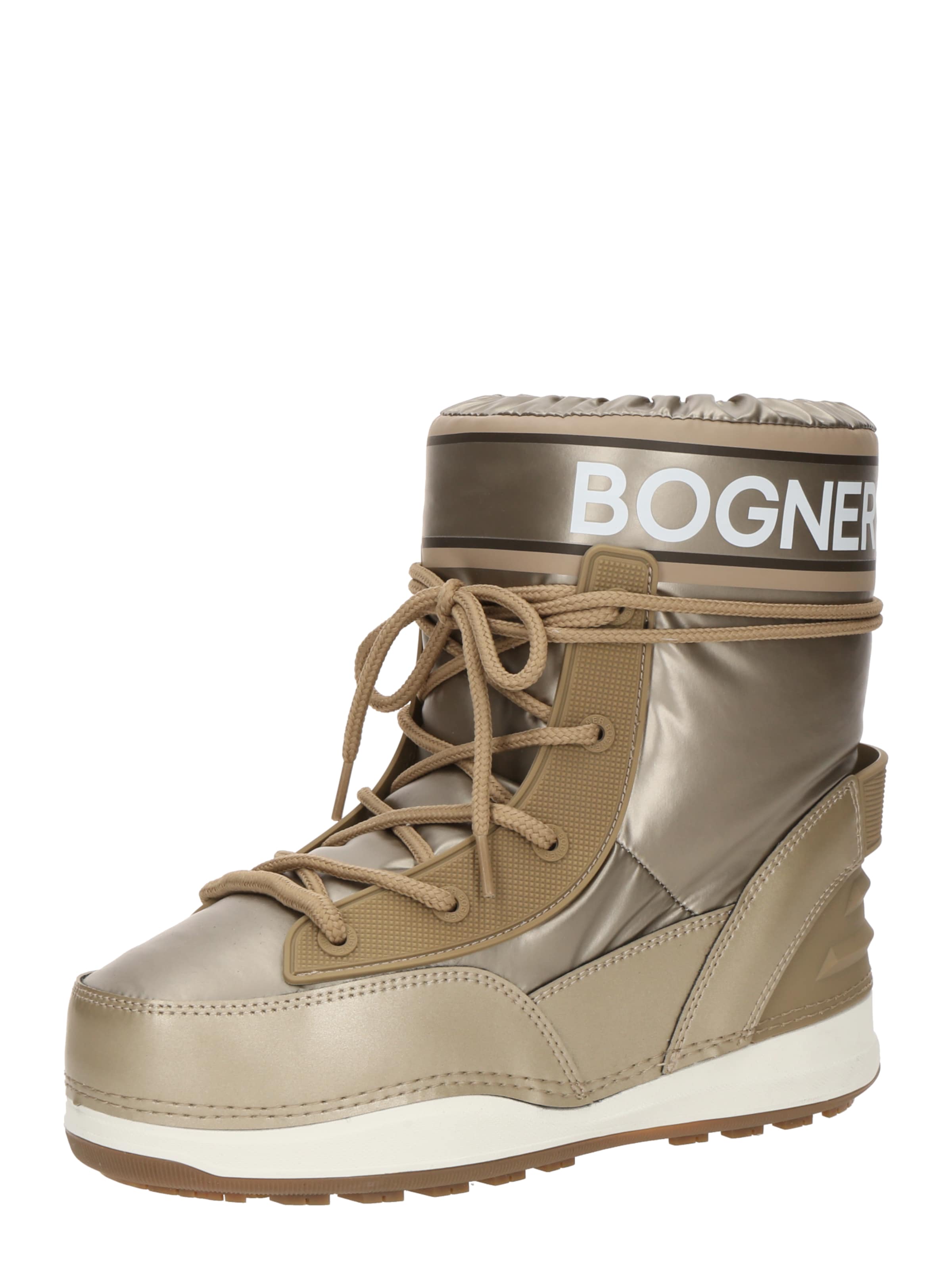 BOGNER Snöboots &#x27;LA PLAGNE 14&#x27; i beige: framsida