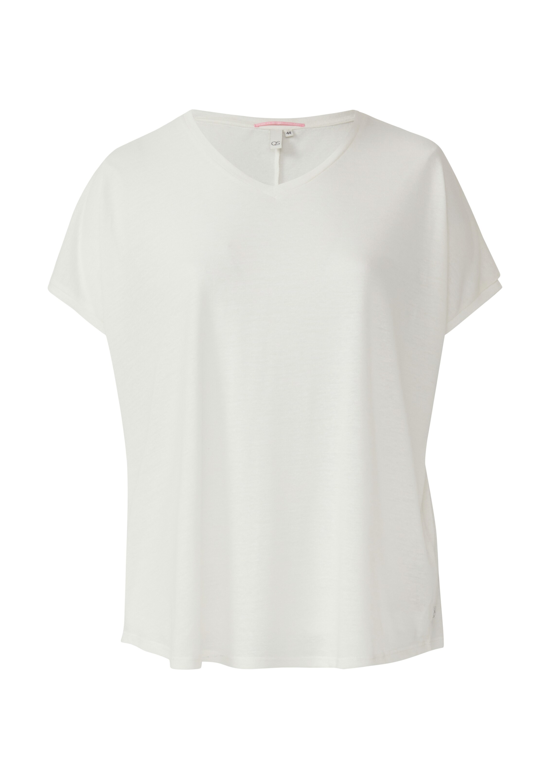 QS Shirt in Wit: voorkant