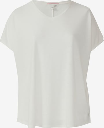 QS T-Shirt in Weiß: Vorderseite