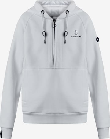 DreiMaster Maritim Sweatshirt in White: front