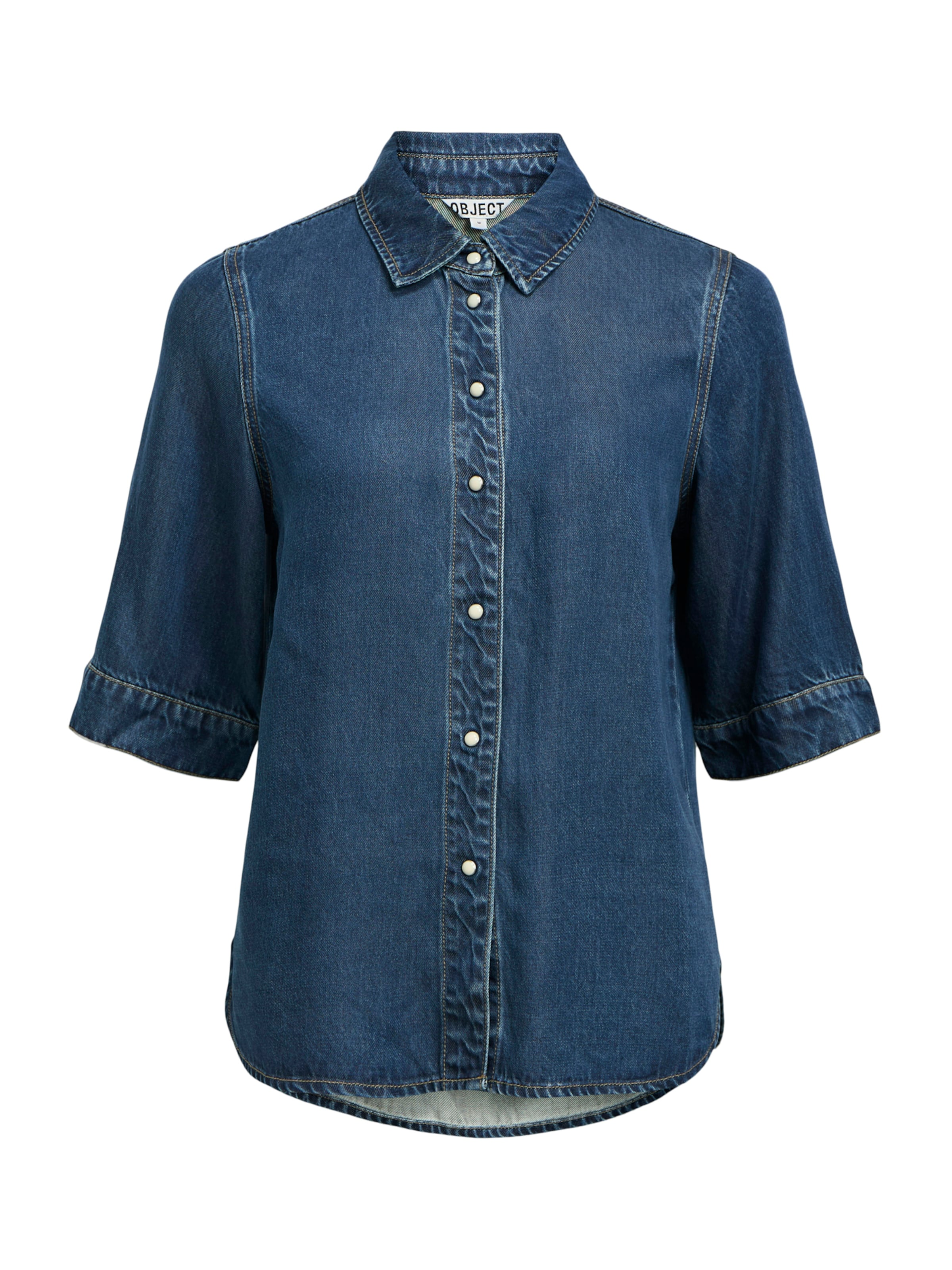 OBJECT Blouse 'OBJFRAME' in Blue: front