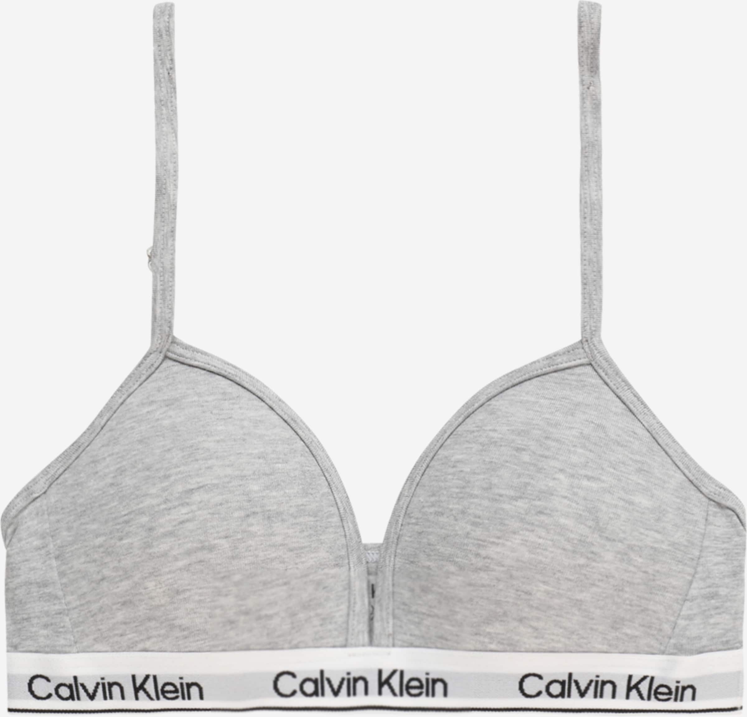 Calvin Klein Underwear Triangel BH Grå-Meleret ABOUT YOU