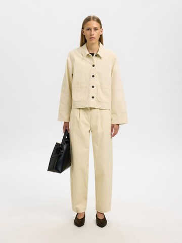 SELECTED - Chaqueta de entretiempo en gris